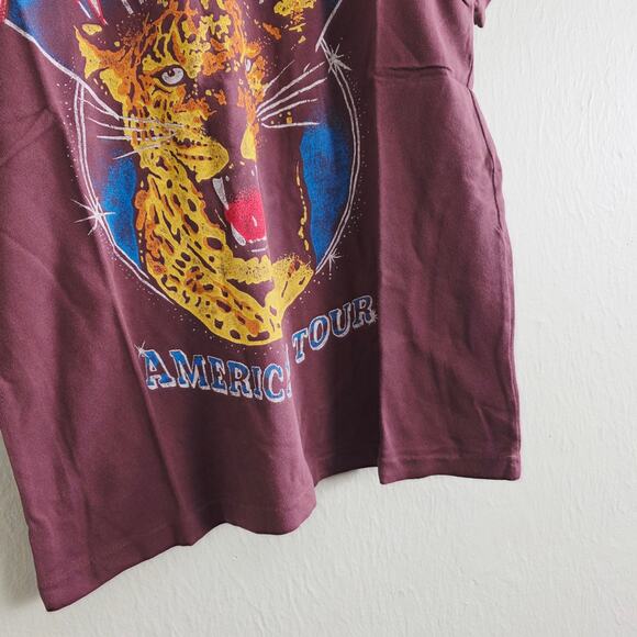 Daydreamer Def Leppard American Tour Tee Huckleberry Graphic Band S New - Picture 4 of 13